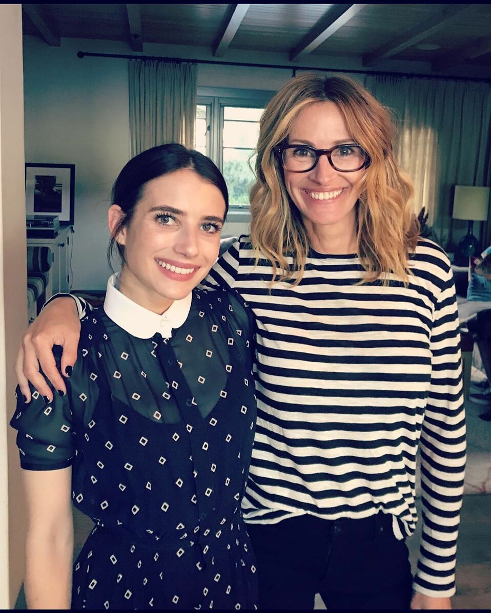 Julia Roberts es tía de Emma Roberts y la mayor influencia para empezar su carrera como actriz. Trabajaron juntas en Día de San Valentín.