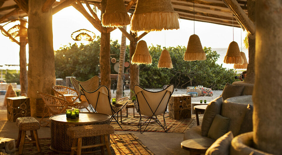 Eolo Beach Club es uno de los atractivos de este nuevo eco-resort todo incluido en Playa del Carmen.