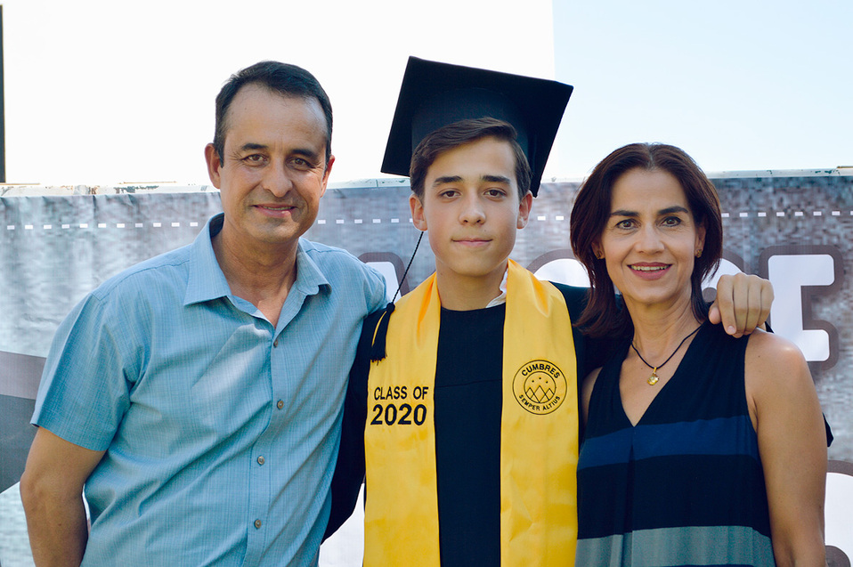 Raúl, Diego y Esther