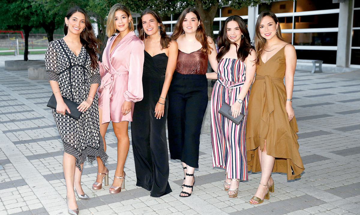 Tatiana Canales, Aída Gutiérrez, Paola Torres, Marcela Rodríguez, Kattia Carrasco y Paulina Garza / Foto: Daniel Saldívar