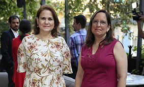 Lucy Martínez y Eva LaMadrid / Foto: Daniel Saldívar