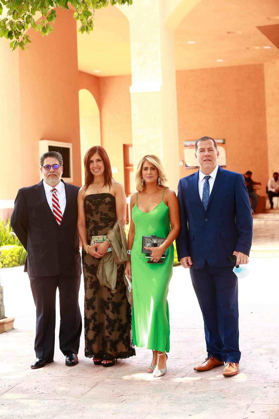 Ricardo Leal, Nelly VillarreaL, Flor Torres de de Llano y Memo de Llano