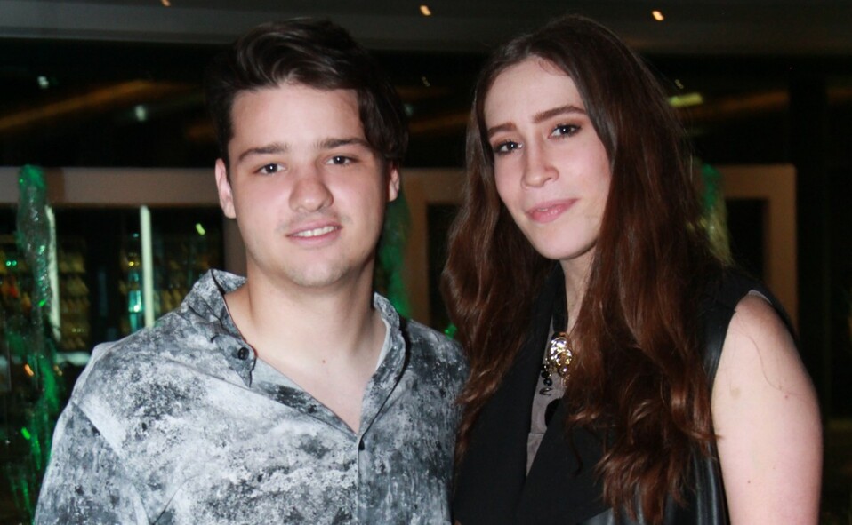 Andrés González y Mariana Treviño. FOTO: OMAR VALDEZ