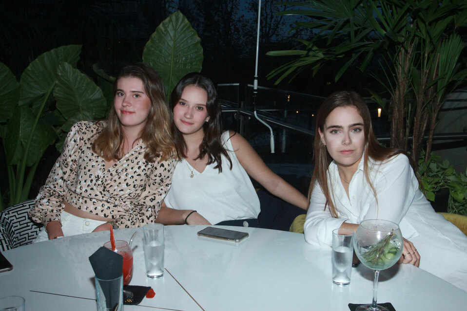 Daniela López, Adriana Tricio y Ángela Fernández