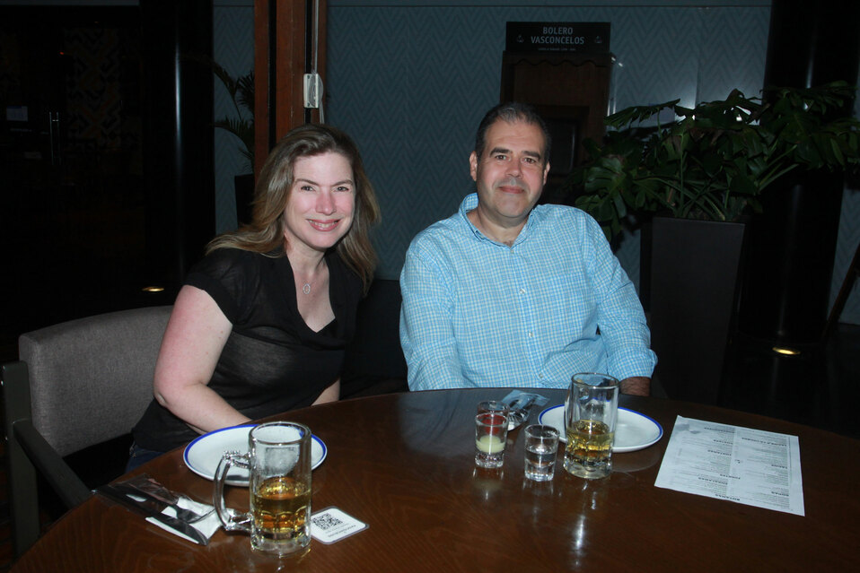 Diana Doehner y René Martínez