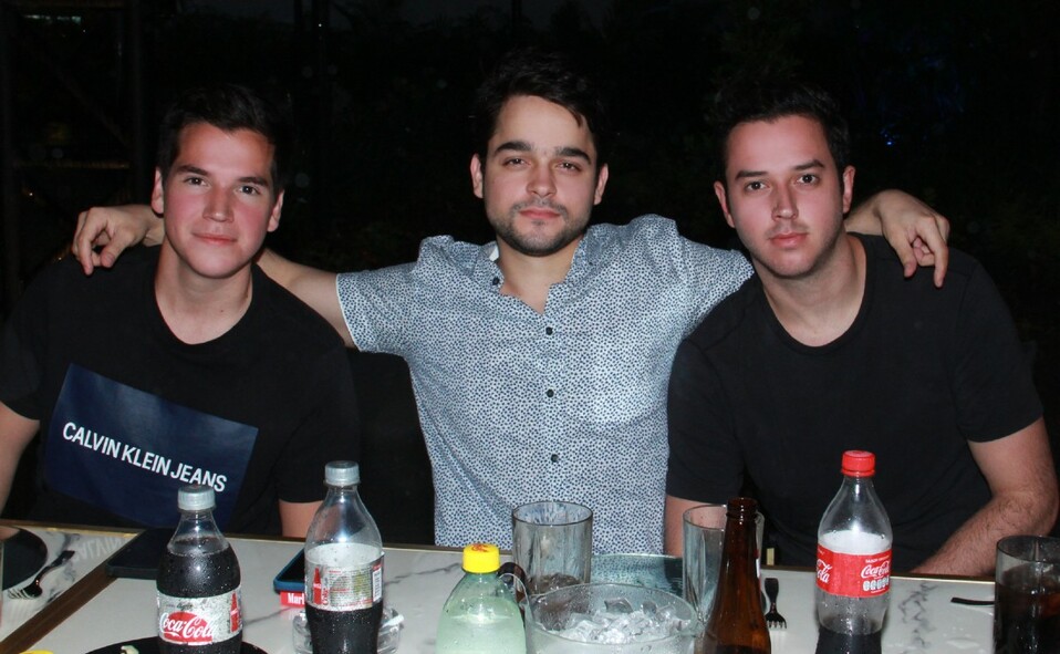 Eugenio López, Fabrizio Calvi y Enrique Russo. FOTO: OMAR VALDEZ