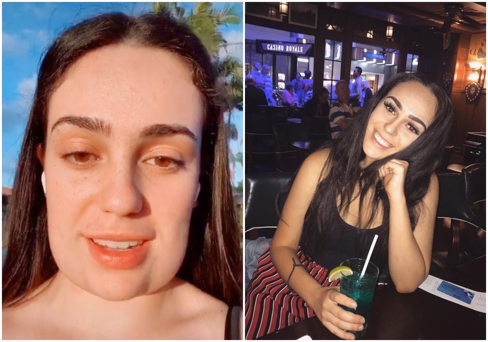 Influencer intenta eliminar su papada con cirugía y queda con el rostro cuadrado (Foto: Tik Tok/Instagram)