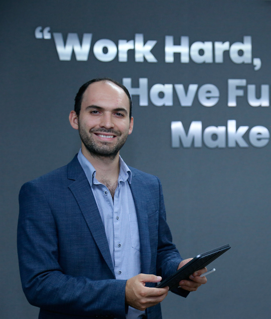 Daniel Seijas desarrolla tecnología innovadora para las empresas (Foto: Cortesía)