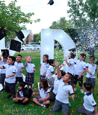 Pequeños del Colegio Americano de Torreón dicen adiós al kinder (Foto: Cortesía)