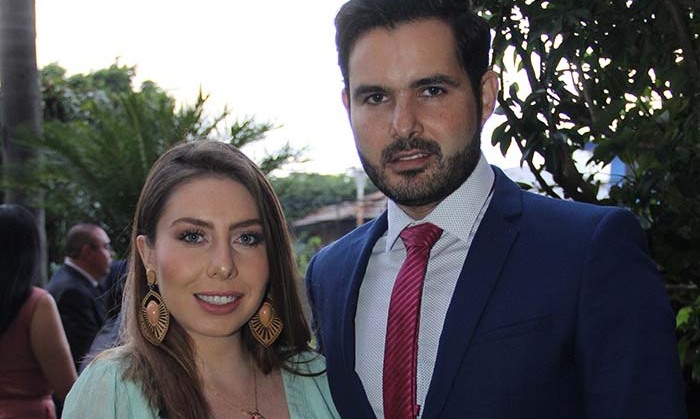 Valeria Juillard y Oliver Peña
