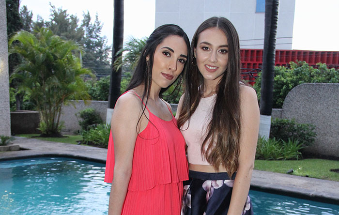 Farah Martín y Alejandra Velasco