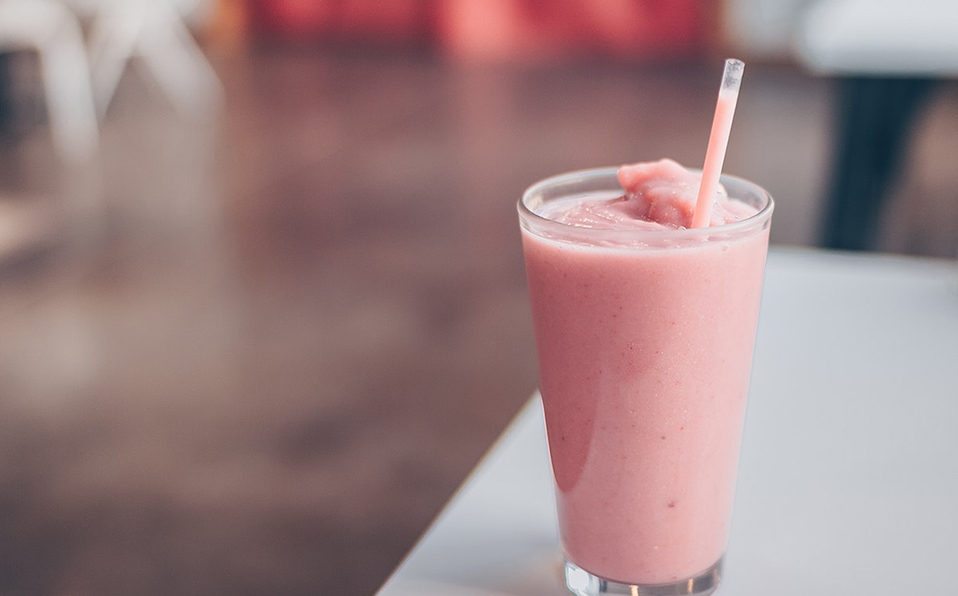 Receta de Smoothie rojo saludable
