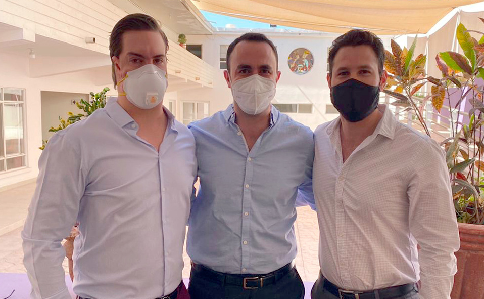 Miguel, Luis y Hernán