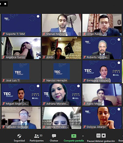 Graduados del Tec de Monterrey, tiene una emotiva ceremonia virtual / Foto: Cortesía