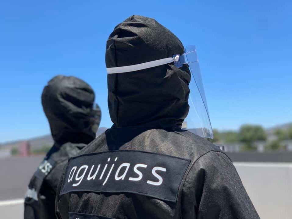 Foto: Facebook de Aguijass Sanitización y Servicios de Limpieza.