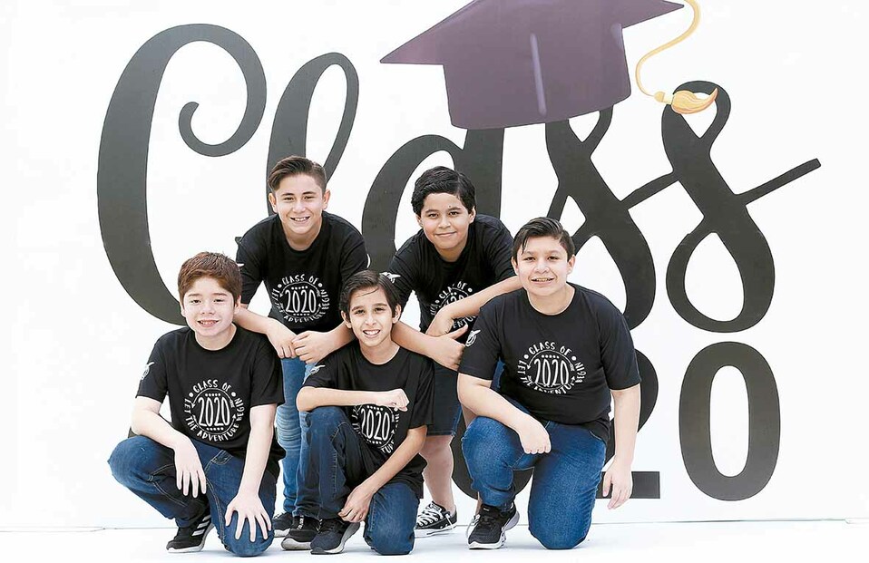 Jorge Daniel, Gerardo Blanco, Santiago Márquez, Diego Mendoza y Luis Jesús Cruz  / Foto: José Chang