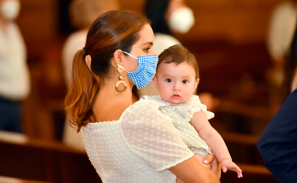 Antonella y su mamá
