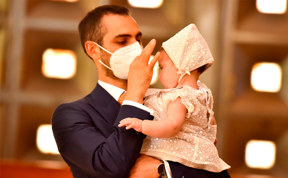 Antonella y su papá