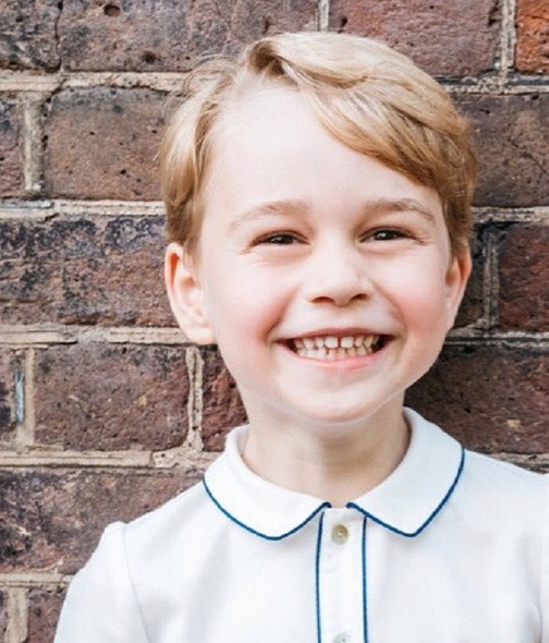 Principe Jorge cumple 7 años con nuevos retratos (Foto: Instagram)