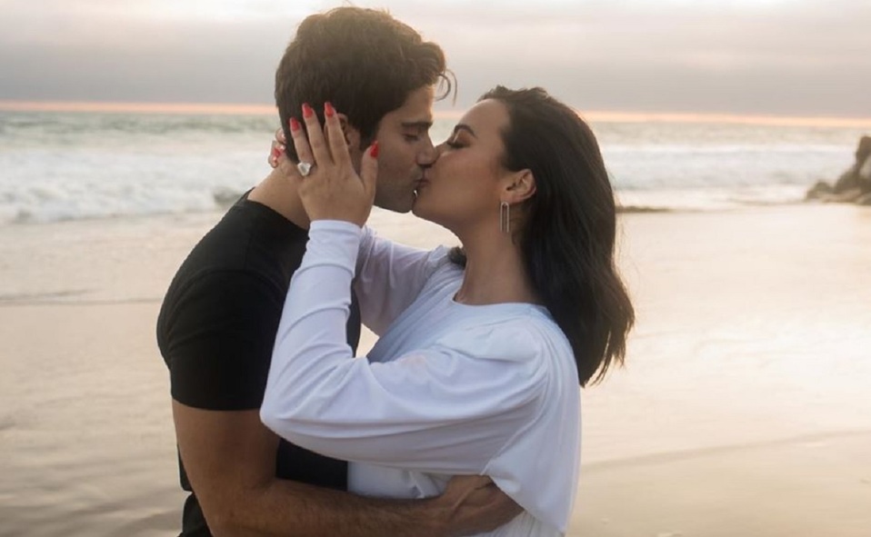 ¡Demi Lovato esta comprometida con Max Ehrich! (Foto: Instagram)