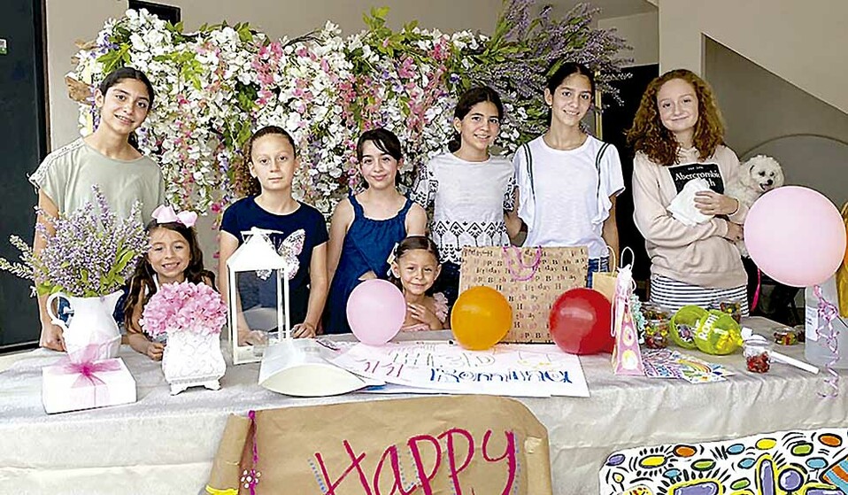 Mariela González, Sofi González, Paulina Mata, Romina González, Regina González, Andrea González, Vanesa González y Fernanda mata  / Foto: Cortesía