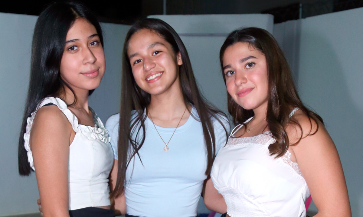 Paula, Camila y Tania