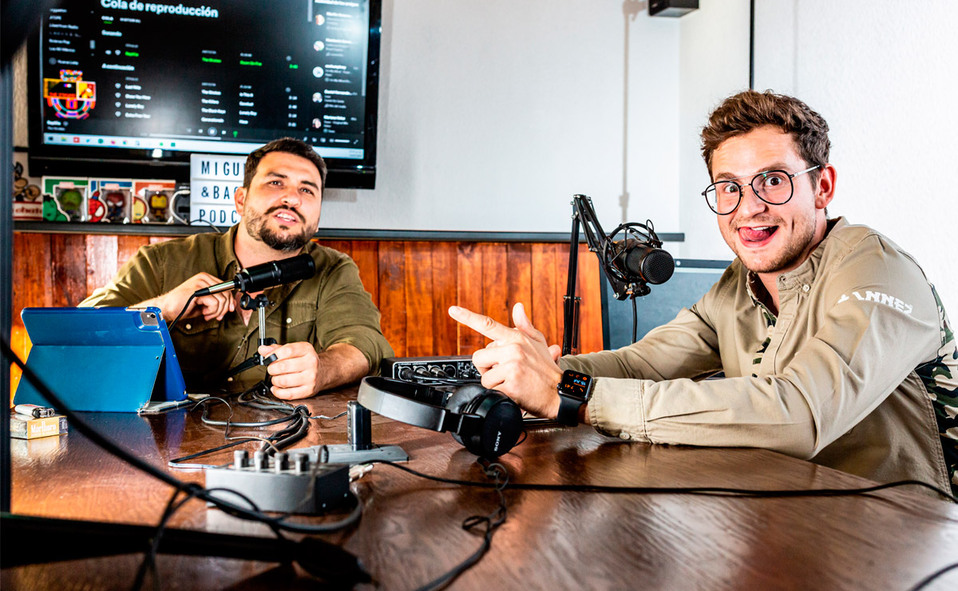 Miguel de la Torre y Ramiro Baranda presentan su nuevo podcast (Fotos: Paco Aguilar Photography)