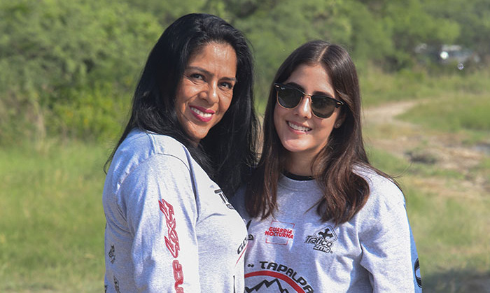 Sandra Mendoza y Sofía Cárdenas
