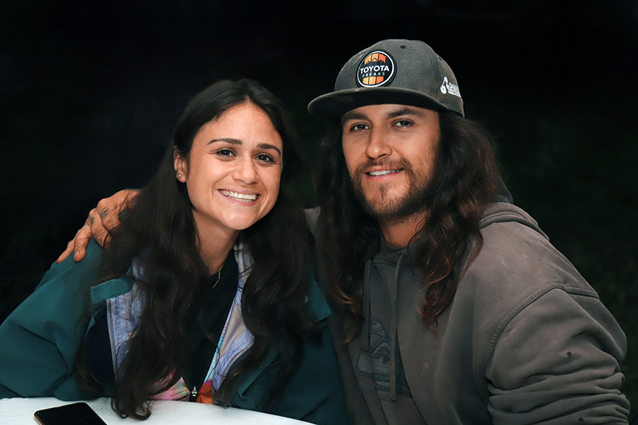 María Ochoa y Fabián Barroso