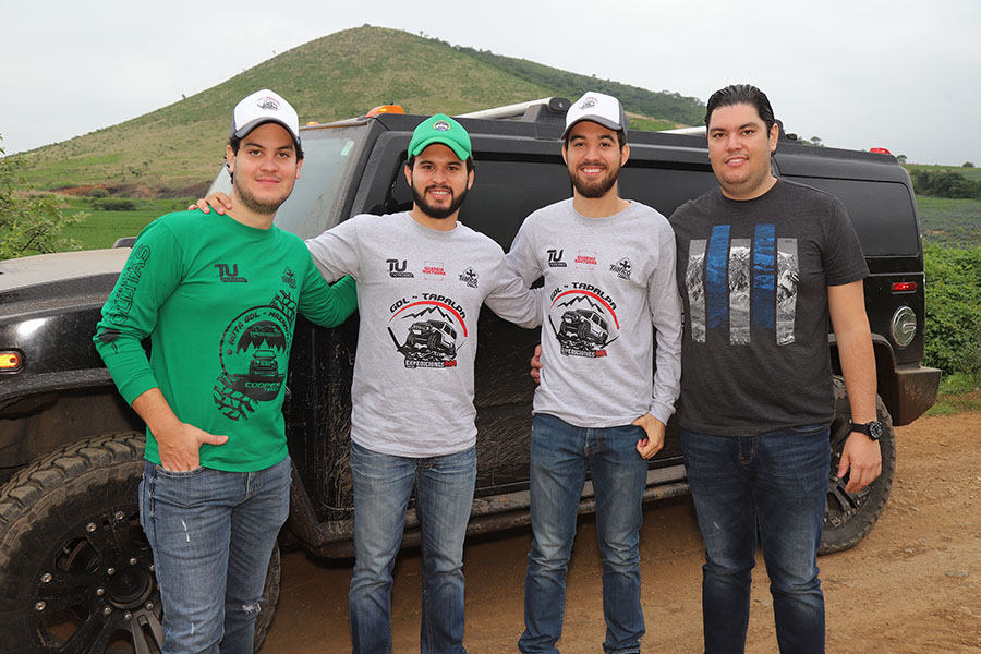 Mauricio, José Manuel, Fausto, Juan Pabloy Bernal