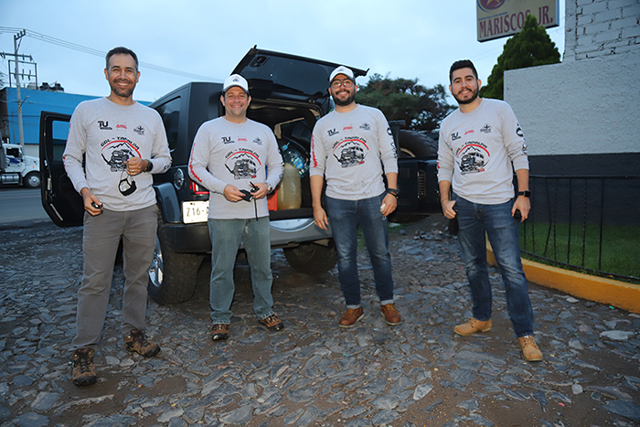 Pedro Del Toro, Roberto Tiscareño, Paco Montes y Javier Valente
