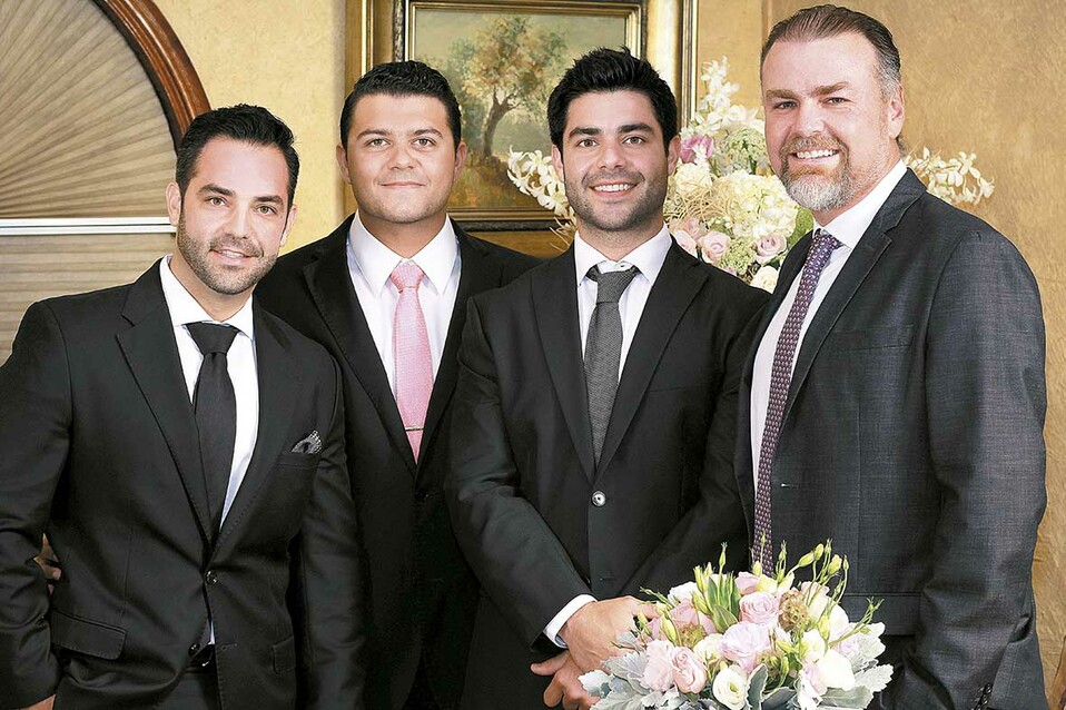 ARMANDO GONZÁLEZ. GERARDO MOSES, ALBERtO GONZÁLEZ Y EDGAR DE LA PEÑA / José Chang