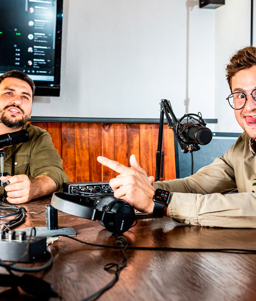Miguel de la Torre y Ramiro Baranda presentan su nuevo podcast (Fotos: Paco Aguilar Photography)