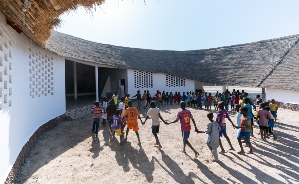 Escuela Fass y residencias de maestros en Fass, Senegal