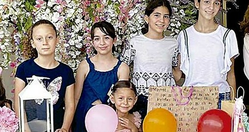 Mariela González, Sofi González, Paulina Mata, Romina González, Regina González, Andrea González, Vanesa González y Fernanda mata  / Foto: Cortesía