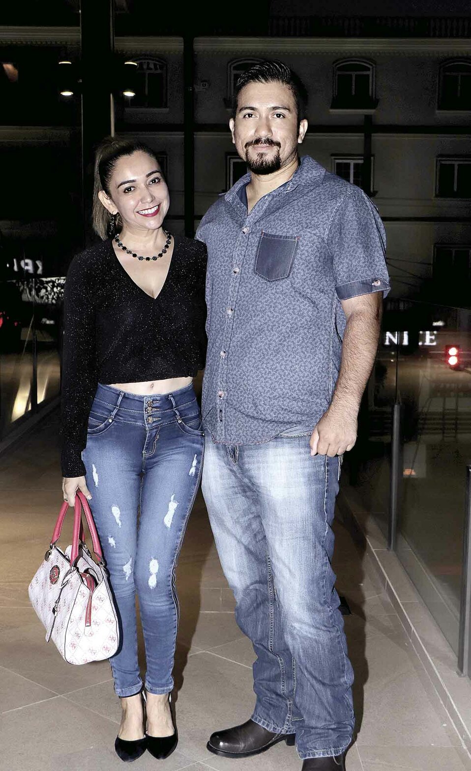 Adriana Sánchez y Yussef García  / Foto: Dennis Hernández