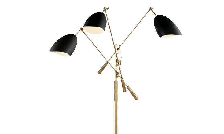 Triple Arm Floor Lamp, 46,136 MXN