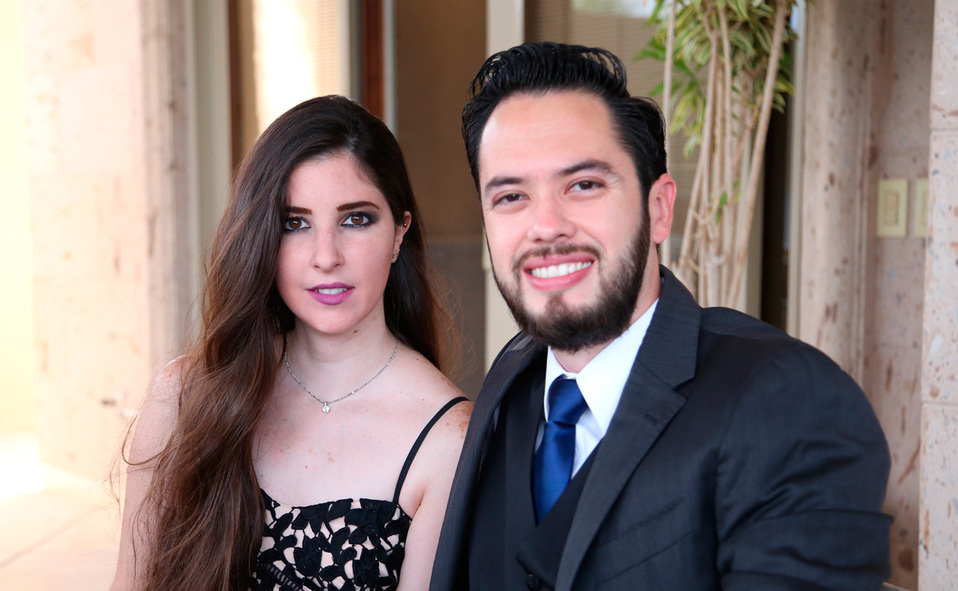 María y David