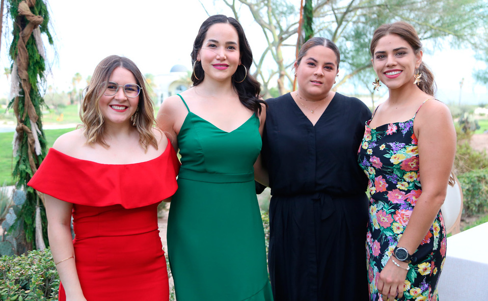 Samantha, Ane, Daniela e Isabel