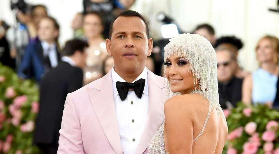 Alex Rodriguez y Jennifer Lopez
