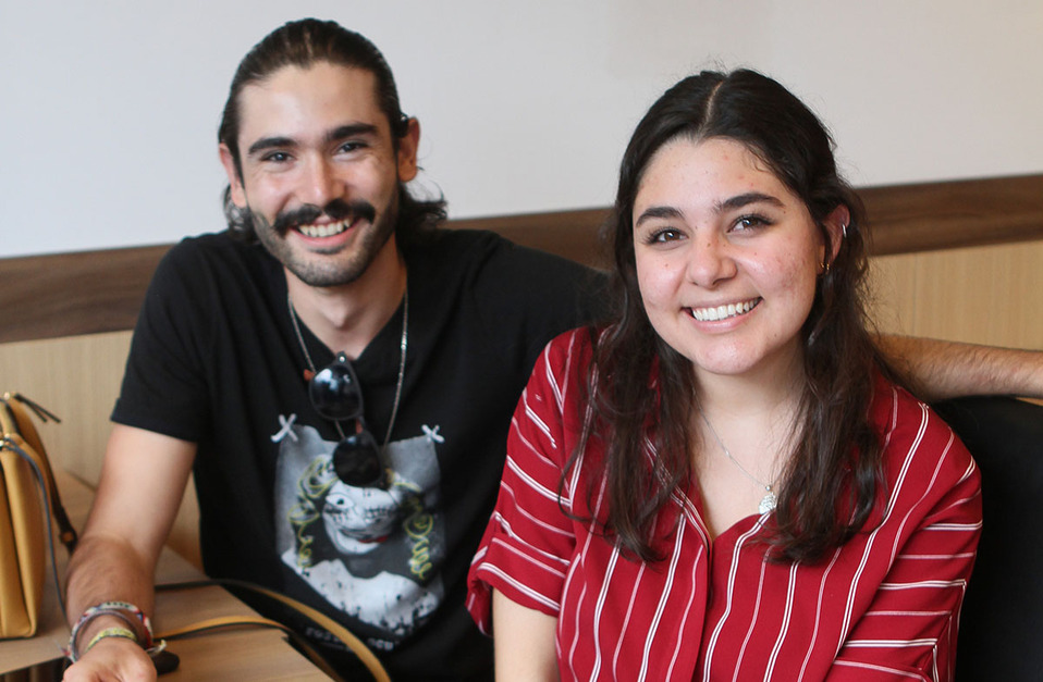 Heli Castellanos y Brenda Ramírez