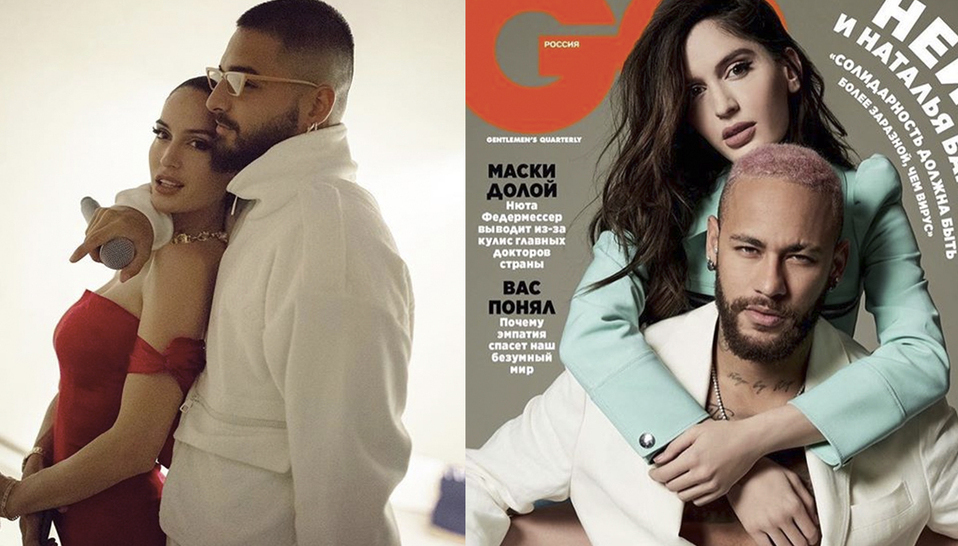 Natalia Barulích parecía tener un noviazgo prometedor con Maluma pero ahora es la pareja del astro brasileño Neymar. Fotografía: Instagram