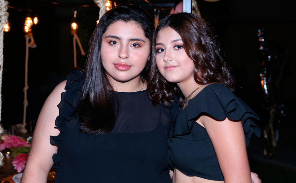 Abril e Isabella