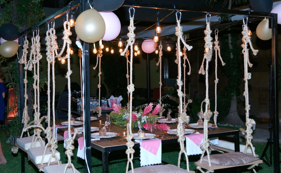 La decoración corrió a cargo de Cool Date
