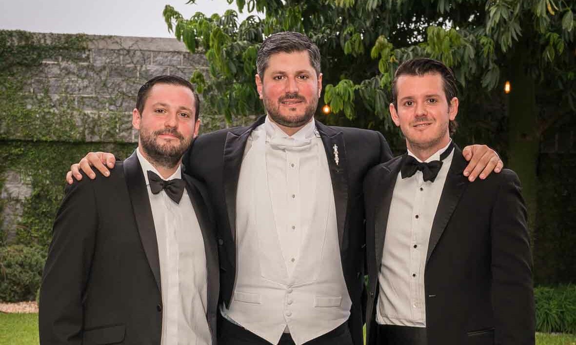 José Eduardo García, Mauricio García y Roberto García / Foto: Monlee Photo & Film
