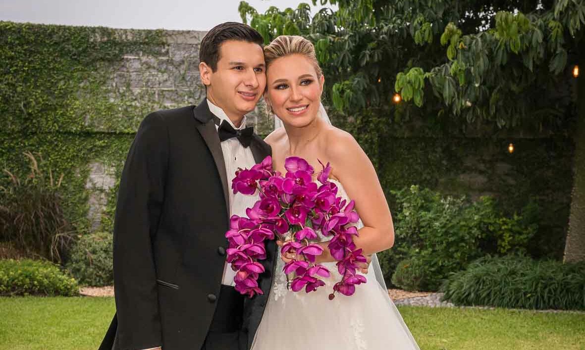 José Hugo Loperena y Andrea Loperena Báez / Foto: Monlee Photo & Film