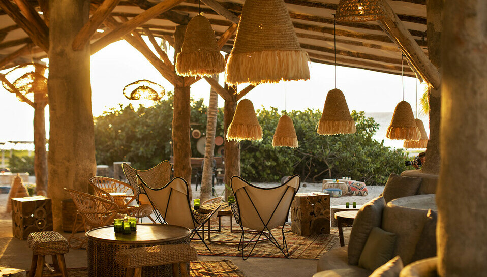 Eolo Beach Club es uno de los atractivos de este nuevo eco-resort todo incluido en Playa del Carmen.