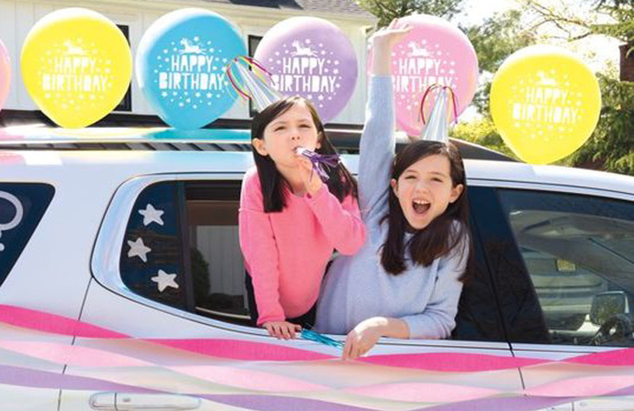 Las caravanas de cumpleaños se han convertido en la nueva forma de celebrar en medio de la pandemia (Foto: Cortesía)