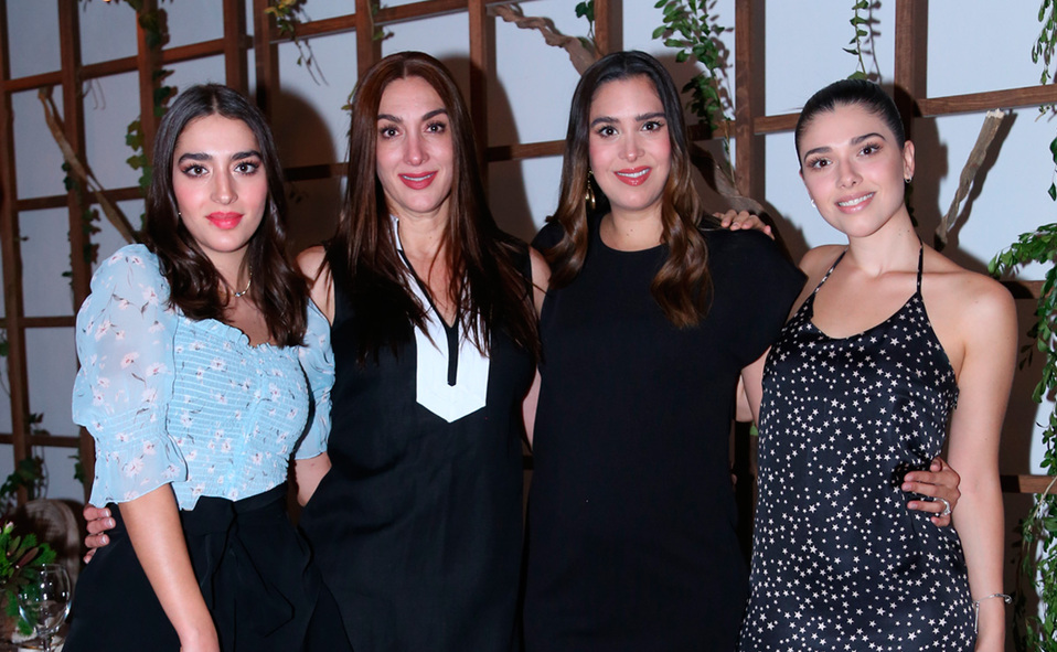 Luciana, Chacha, Paulina y Camila