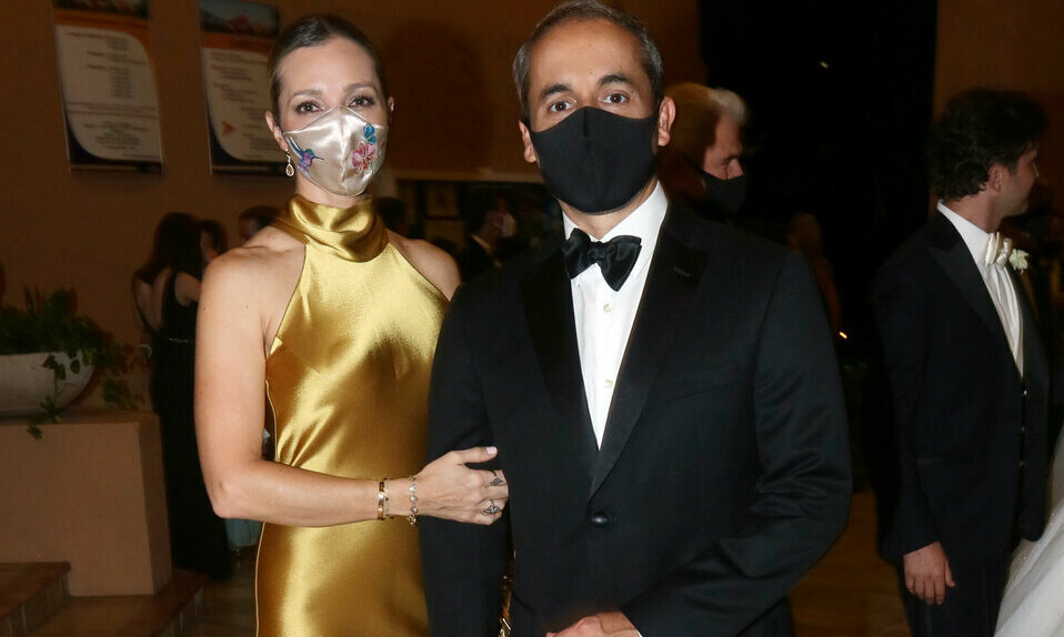 Vero Rodríguez de Clariond y Federico Clariond
